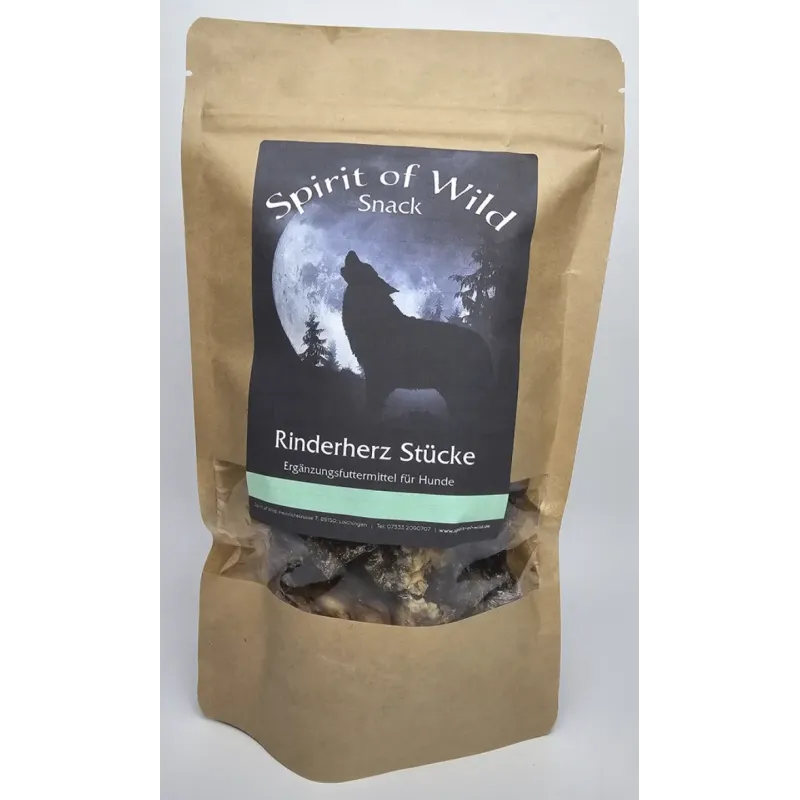 Friandise Naturelle pour Chien - Tripes de Boeuf 100 % - Spirit of Wild Friandise Naturelle pour Chien - Tripes de Boeuf 100 % - Spirit of Wild